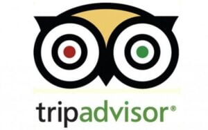 סימן TripAdvisor במסעדות בחו''ל